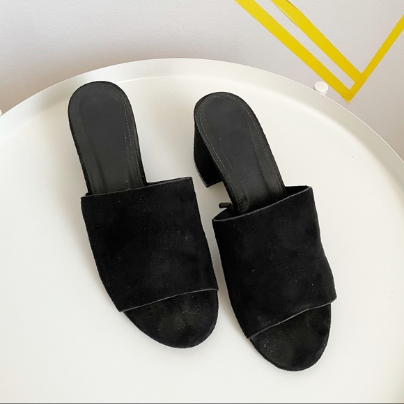 Urban Planet Black Mules - Picture 3 of 3